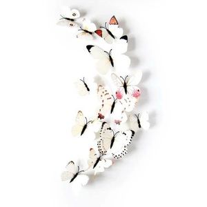 3D Butterfly Decor Craft 12 Count